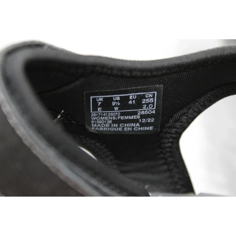 Clarks Sandals Womens 9.5 Black Cloudsteppers Arla Glade Sporty Strappy Comfort